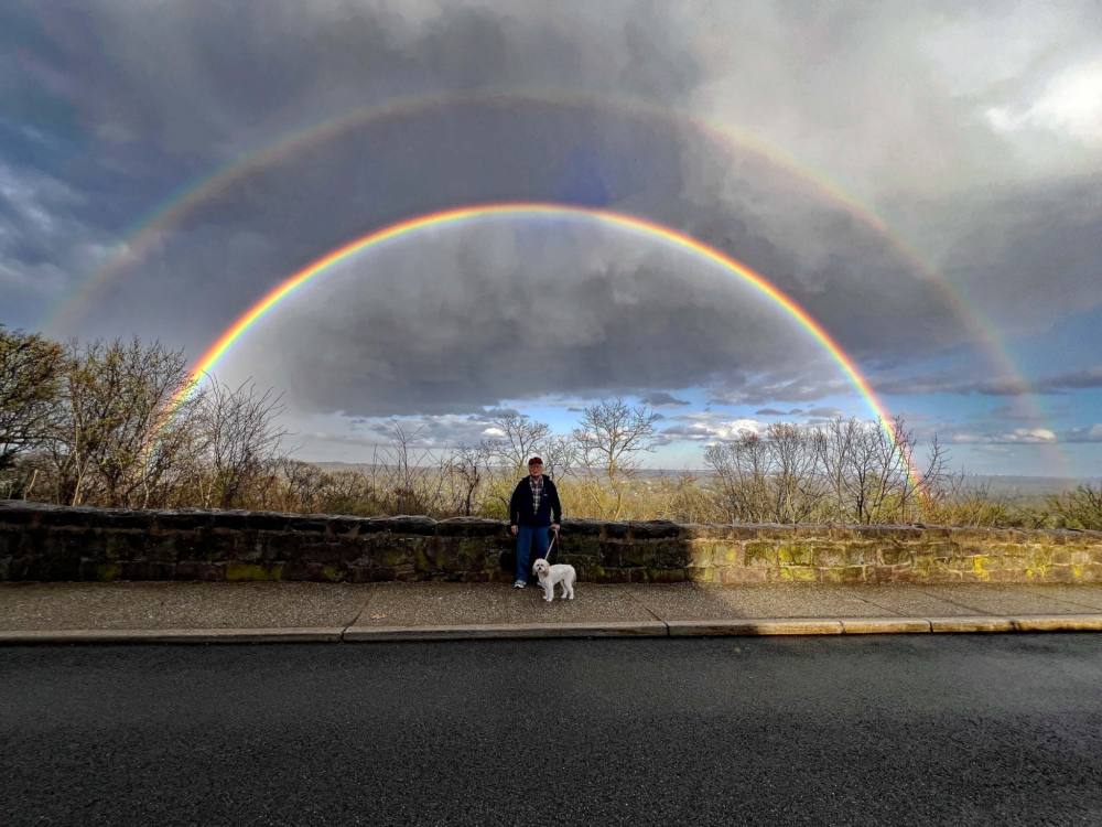 May be an image of 1 person and road